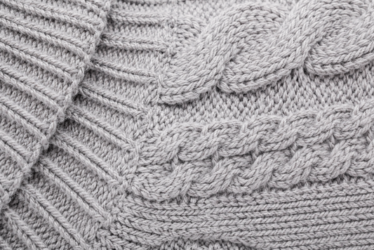 Cable Knit Dog Sweater – Soft Pullover for Small Dogs