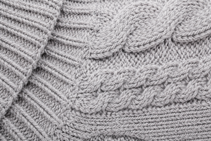 Cable Knit Dog Sweater – Soft Pullover for Small Dogs